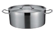 Kitchen Soup Pot (04)S/S pot w/composite bottom 320*120*0.8