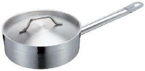 Sauce Pot (04)low body pot w/compound bottom 200*75 Milk Pot Single Handle