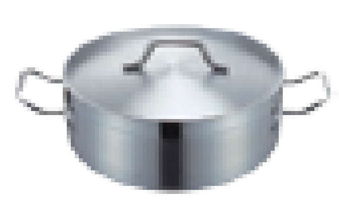 Sauce Pot (04)high body pot w/compound bottom 120*75 Milk Pot Single Handle