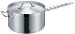Sauce Pot (04)high body pot w/compound bottom 300*180 Milk Pot Single Handle