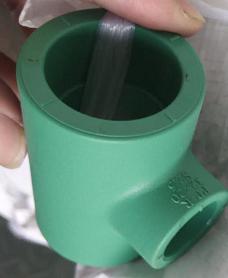 Reducing Tee-Green DN90×63