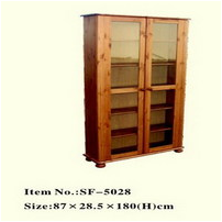 Glass door cabinet