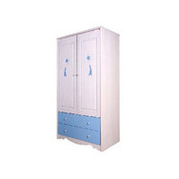 Two-door wardrobe