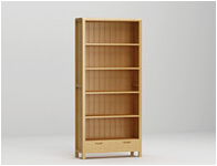 Solid wood furniture bookcase bookshelf