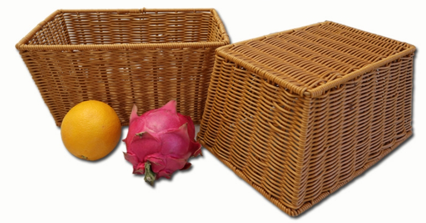 HT-PP Rattan Display Basket,28*20*15cm