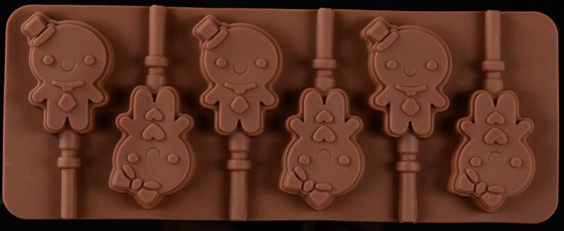 JS Series-Silica gel Mould-Lollipop 