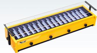 Stainless Steel Blue Diamond Gas Roaster 1150*300*160mm