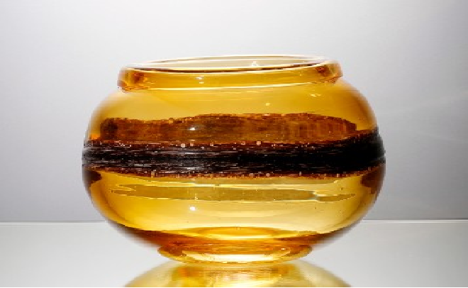Glass Decorations/Glass Vase L18 W18 H17cm