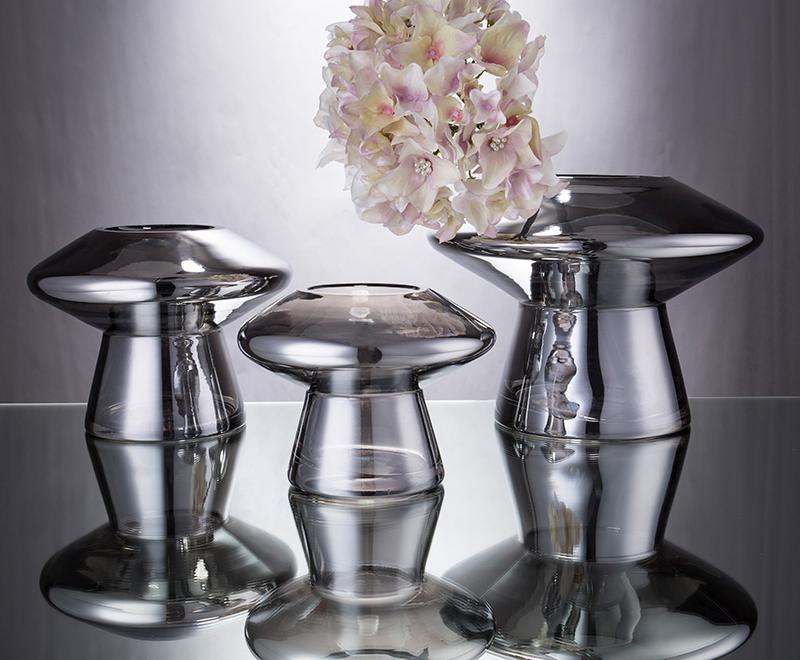 Glass Decorations/Glass Vase H29*D21cm