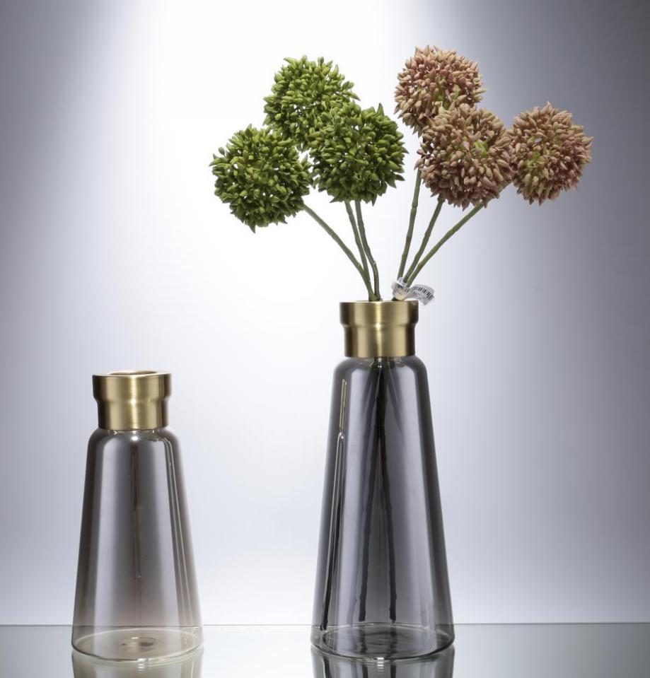 Glass Decorations/Glass Vase D10H21cm
