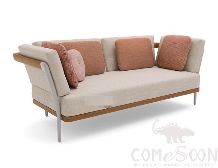 Outdoor Sofa-180cm,high-density sponge,180*80*83cm