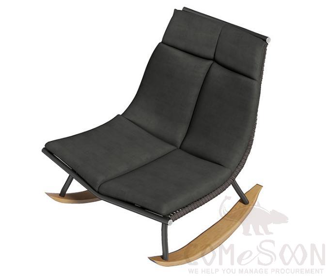 Outdoor rattan sofa chair,high density sponge,80*85*102cm