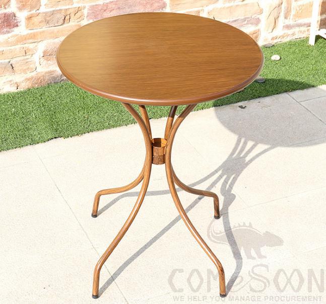 Outdoor carbon steel table-φ60cm