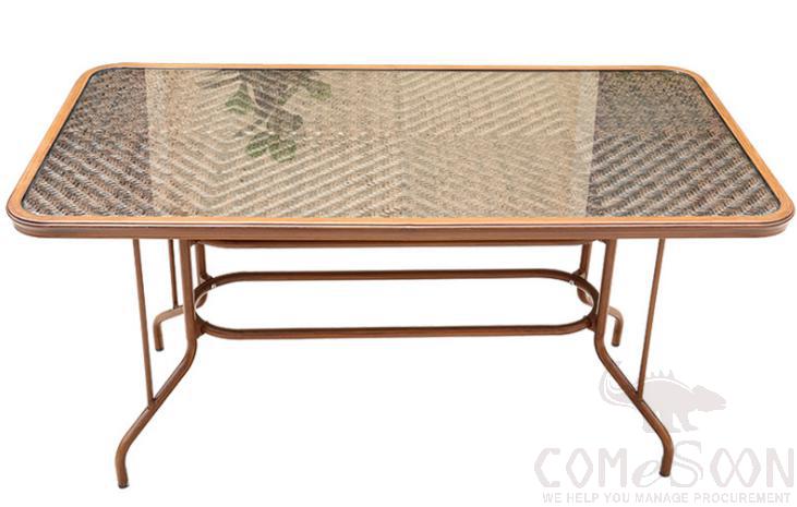 Outdoor rattan table-150*80cm