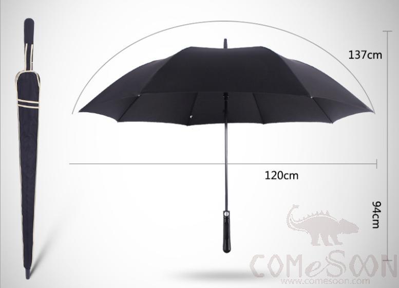 Umbrella,D120cm*8K,Black