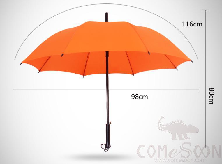 Umbrella,D98cm*8K,Orange