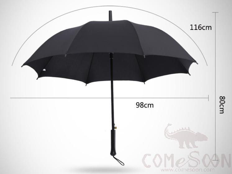 Umbrella,D98cm*8K,Black