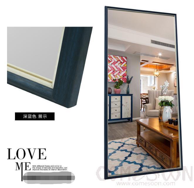 Wall mirror-dark blue-500mm*1500mm