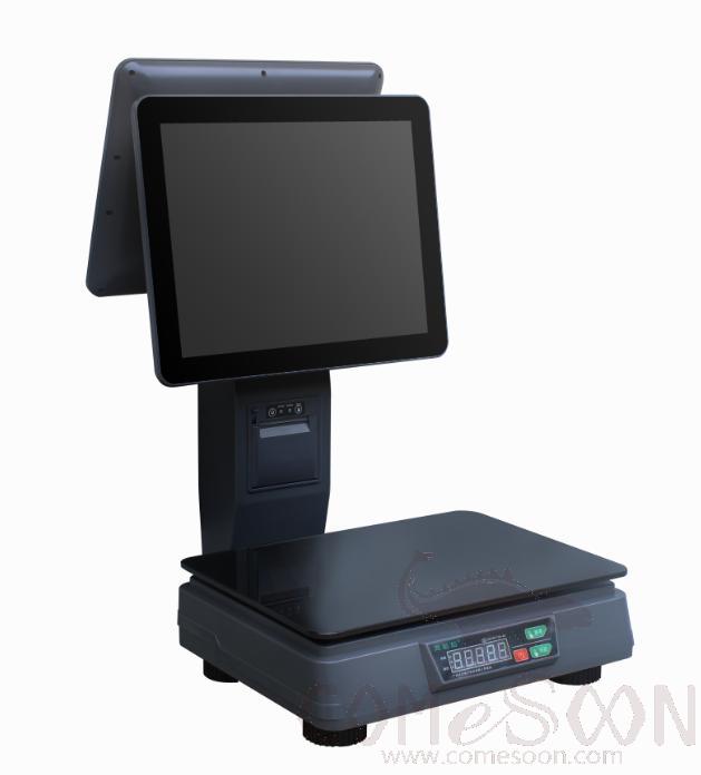 Windows System Integrated Cash Register C575P ，15 ，Gray