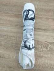 45X45 Printed Toilet Seat-Crown Dog