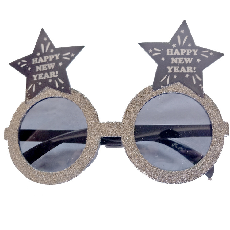 New Year Glasses ，Silver
