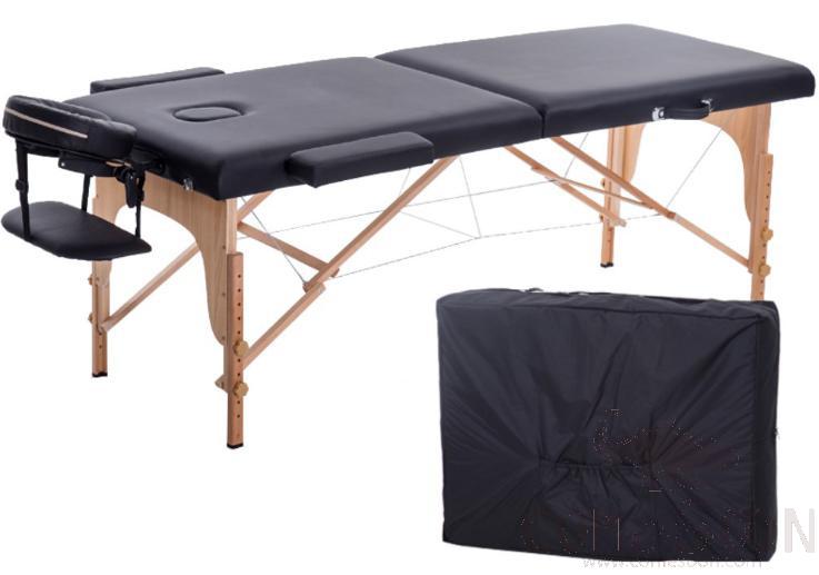 Folding Beauty Bed / Massage Bed, L185*W70*H48/75cm