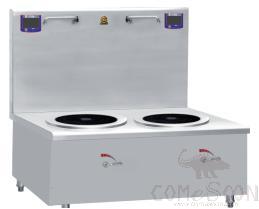 Double-head Induction  Soup  Cooker L1400*W800*H550/1200mm, 12kW