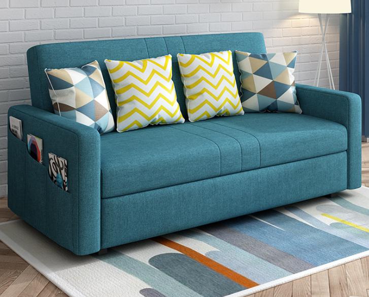 Sofa bed-cotton linen-Sofa:145*85*90cm Bed:120*188cm