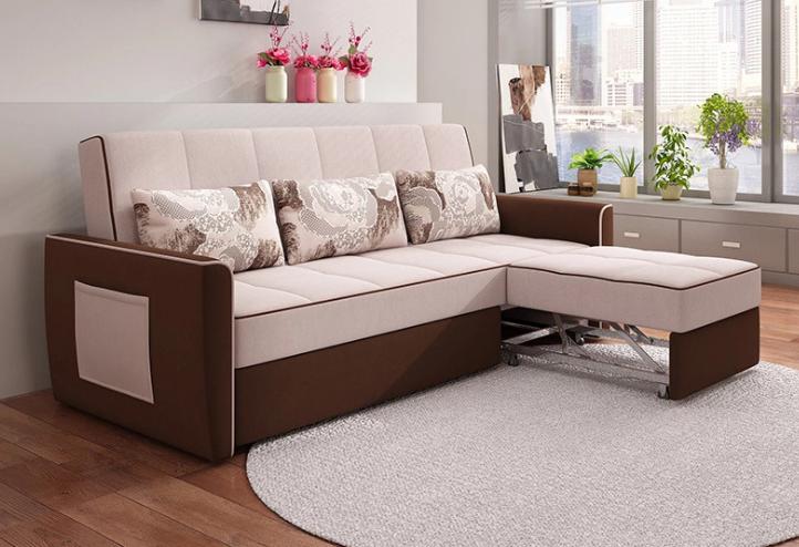 Sofa bed-cotton linen-Sofa:220*86*90cm Bed:195*187cm