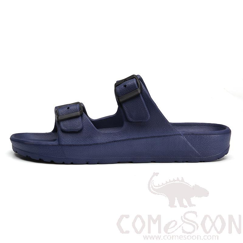 Slippers-Navy Blue