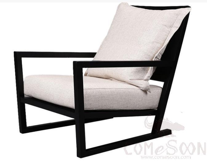 Solid wood leisure chair-70*67*77cm-BAR 104