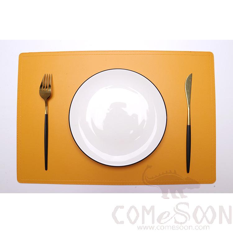 Placemat With Locked Border，PU，L30*W45 CM