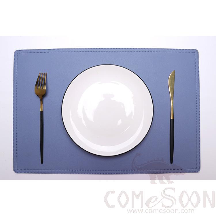 Placemat With Locked Border，PU，L30*W45 CM