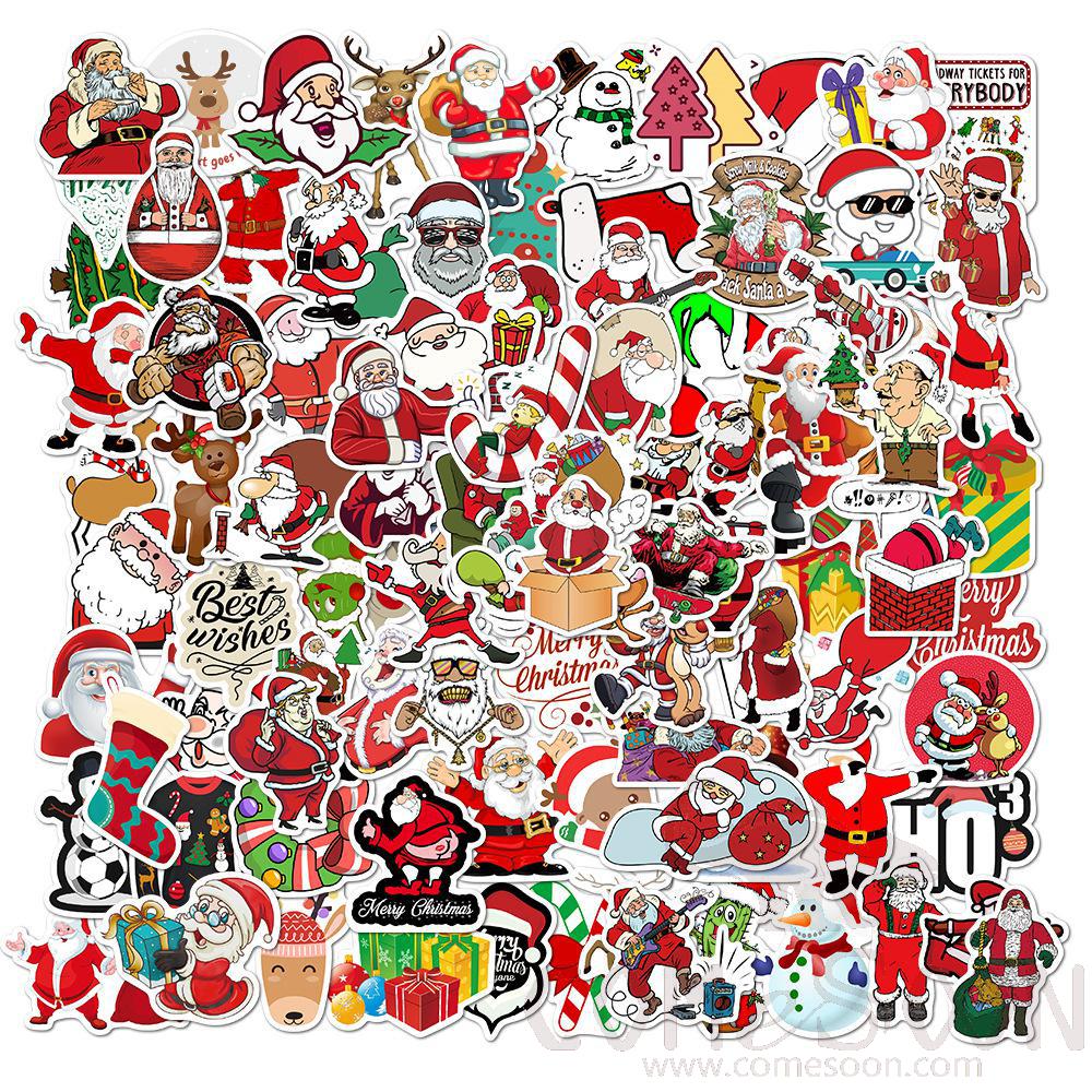 Christmas Sticker 100pcs