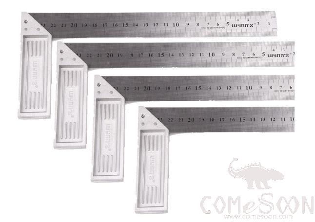 Square Ruler 250Mm，2Cr13 Stainless Steel