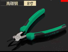 Diagonal Pliers 8&quot;，High Carbon Steel + Pp &amp; Tpr Handle