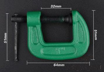 G-Clamp 1&quot;，High Carbon Steel