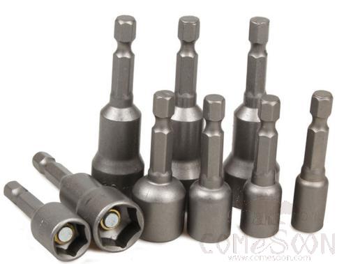 Pneumatic Wind Batch Sleeve For  Electric Drill  And Electric Screwdriver 13Mm*100Mm，Alloy Steel