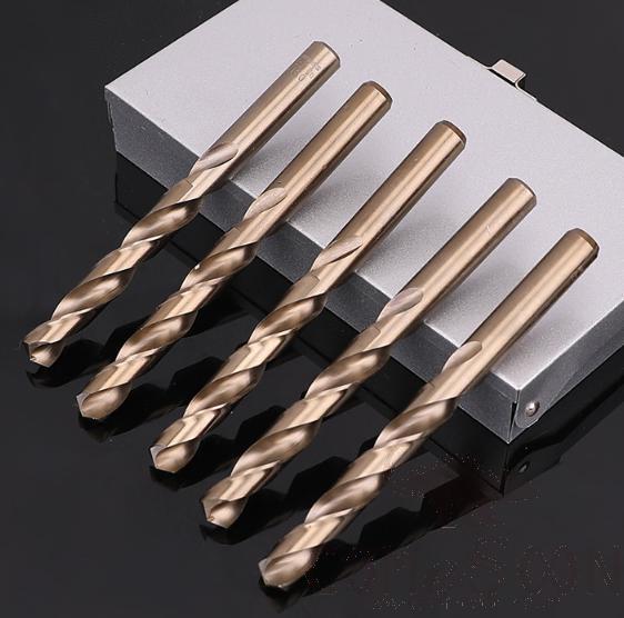 Straight Shank Hss Cobalt   Twist Drill Bit 3mm，M35 Cobalt High Speed Steel