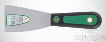 2Putty Knife，Stainless Steel + Plastic Handle