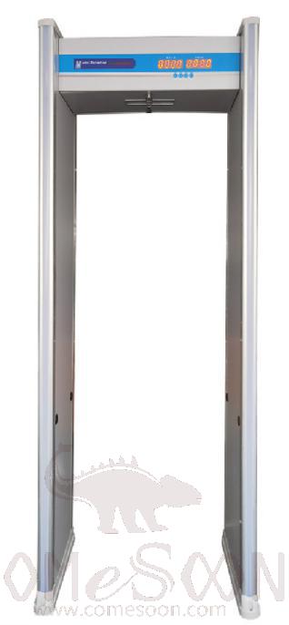 Security inspection door - security inspection in area 18 - upgraded - with moisture-proof treatment  - LED display - ZHZ-2021-TJ,2230 * 820 * 580mm