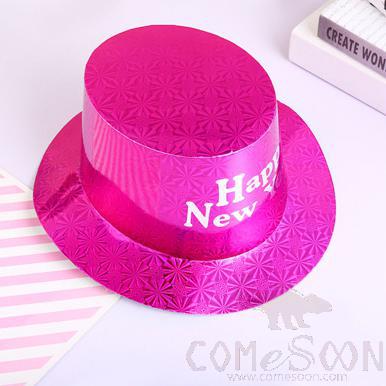 New Year Hat-Pink