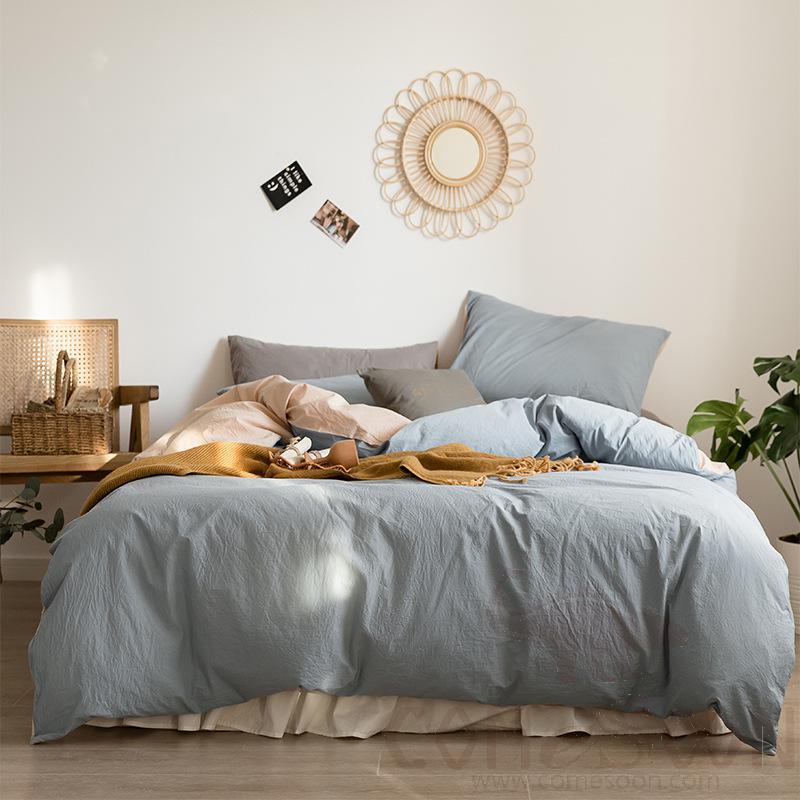 Bed Linens,Cotton,4 Piece Set(For W150&amp;180 cm Bed)