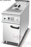 Gas 1-Tank Fryer with Cabinet, Dimension:L350*W750*H920mm,   Capacity：20+—2L