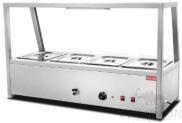Tabletop Bain Marie, Size: L1415*W660*H700mm, Capacity: 4*(1/1*150)Pan