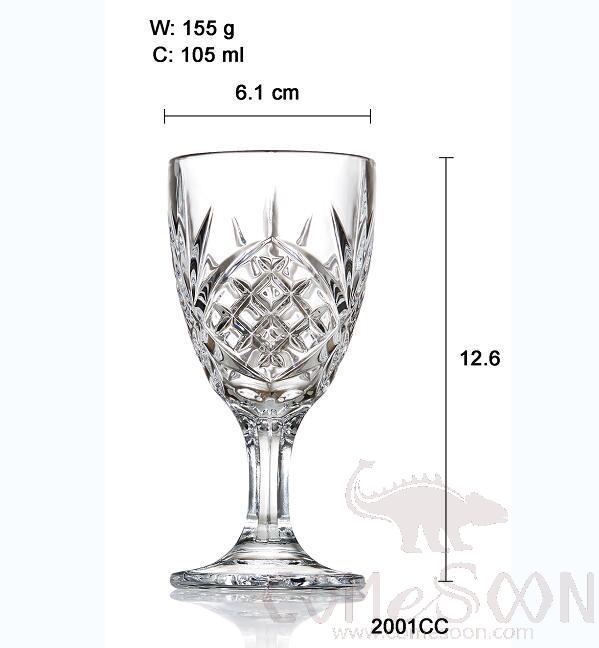 100ML Dublin wine glass