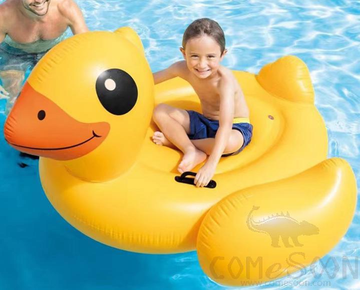 Inflatable mount - little yellow duck, L147*W147*H81cm
