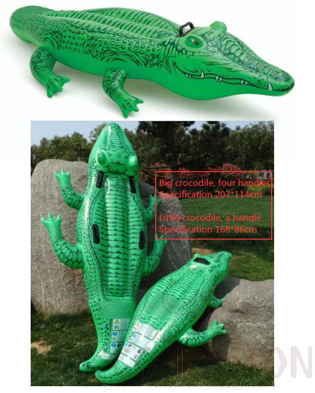 Inflatable mount - little crocodile