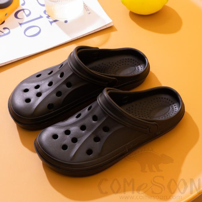 Slipper，EVA，Male Black