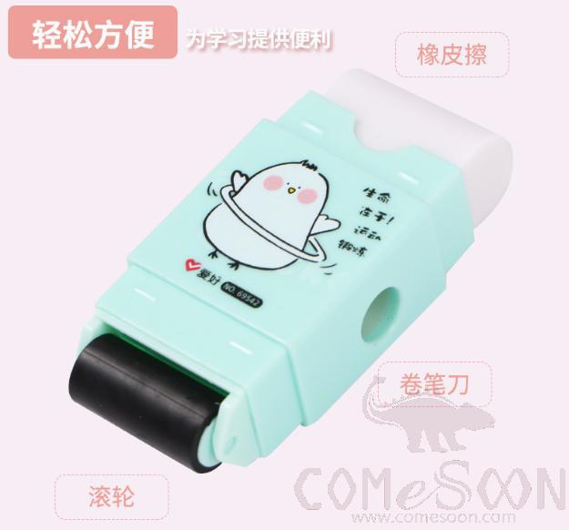 Three-in-one pencil sharpener